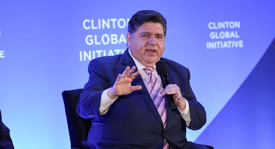 JP Pritzker speaks at Clinton Global Initiative event