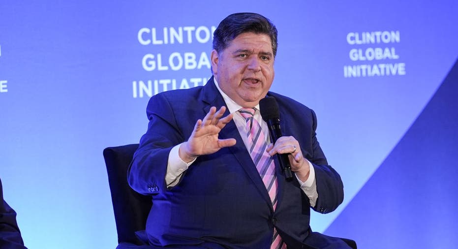 JP Pritzker speaks at Clinton Global Initiative event
