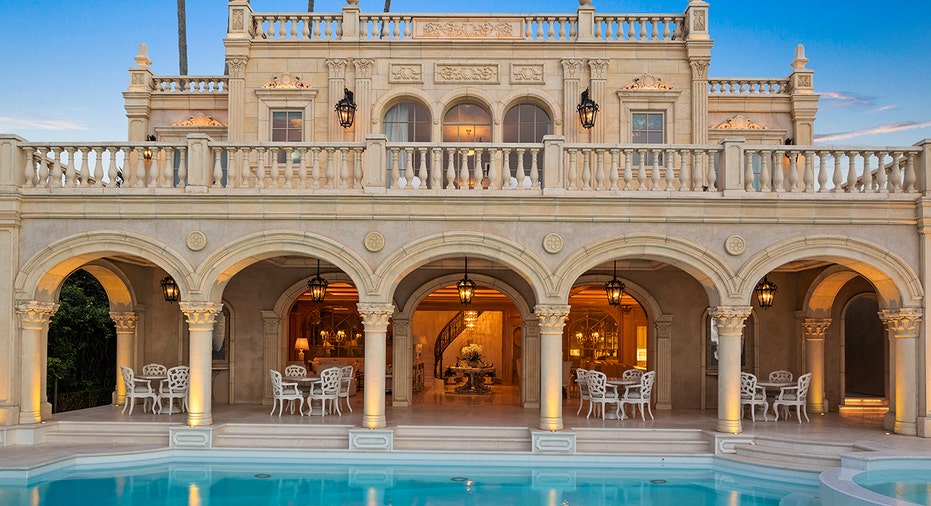 The guest house is 3,416 square feet
