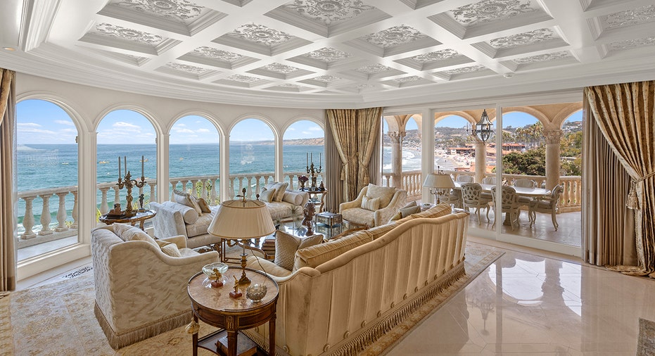 The $108 million estate has beautiful furnishings