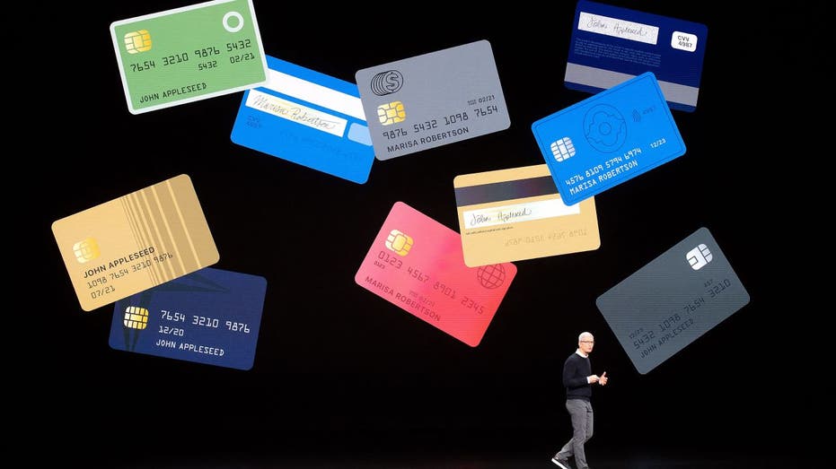 Tim Cook showcases the Apple Card