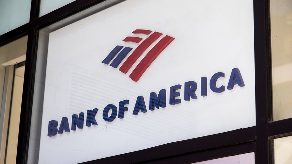 Signage at a Bank of America branch in New York, US, on Saturday, Oct. 5, 2024. Bank of America Corp. is scheduled to release earnings figures on Oct. 15. Photographer: Michael Nagle/Bloomberg via Getty Images