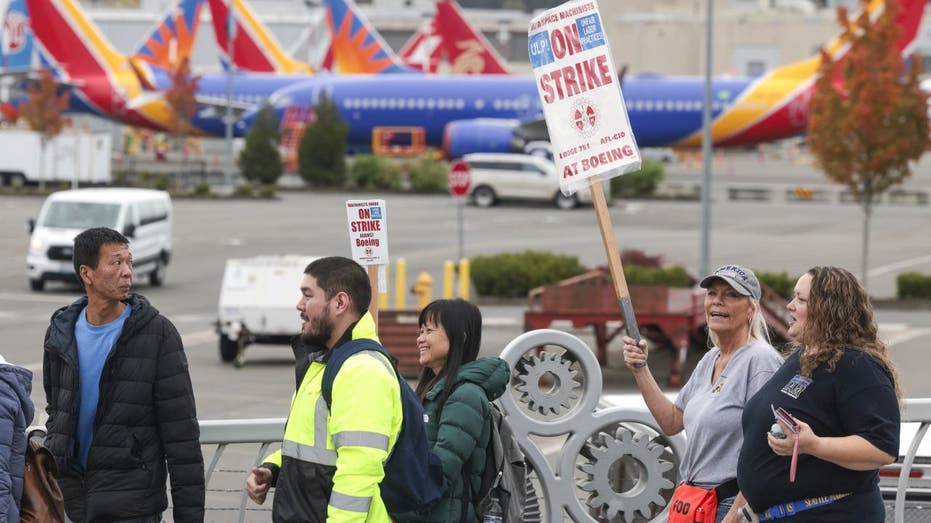 Boeing protesters