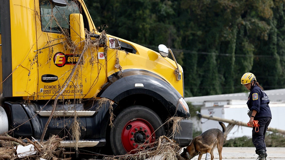 FEMA workers in Asheville, North Carolina