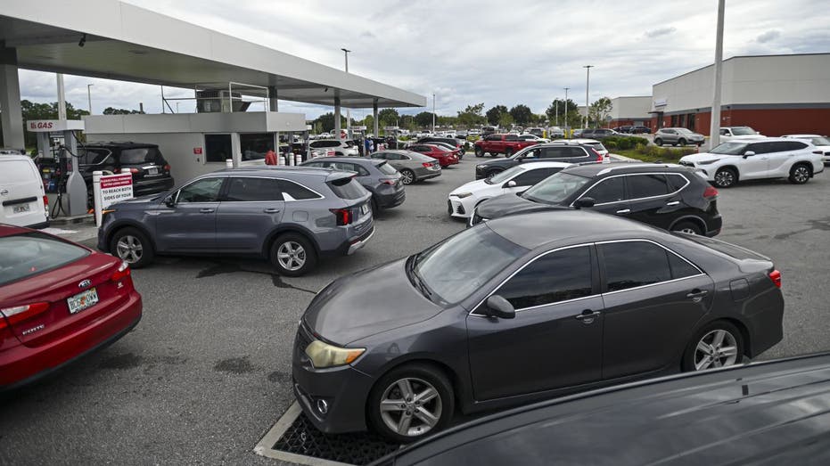 Hurricane Milton gas lines