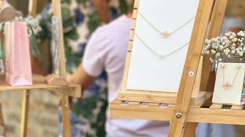 Paulina Nava's Share the Blossom jewelry business