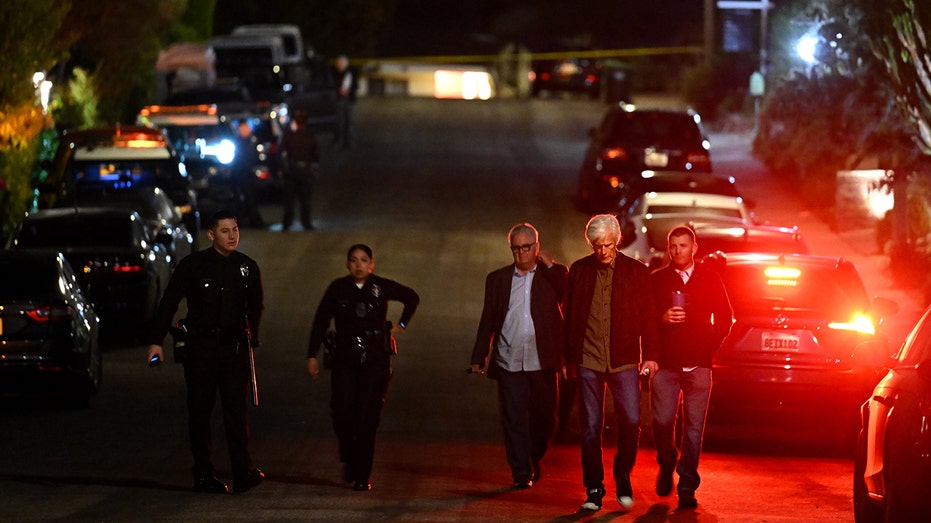 Keith Morrison joins police at scene of Matthew Perry's death.