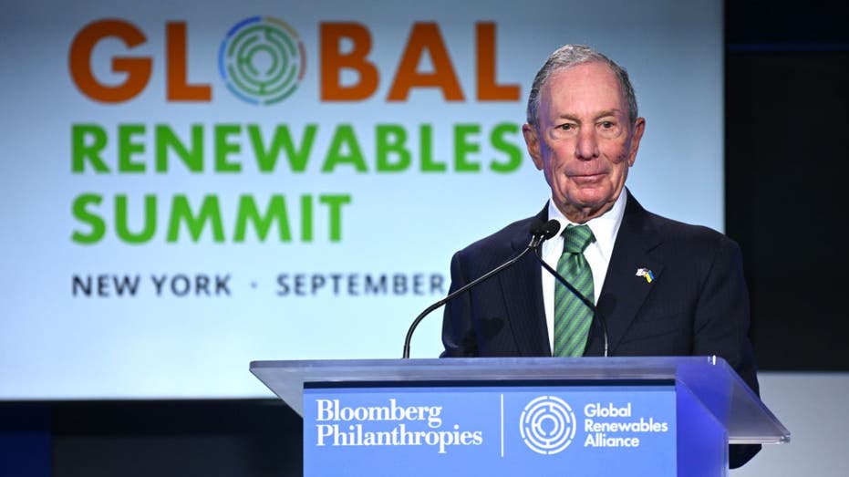 Michael Bloomberg speaks at Global Renewables Summit