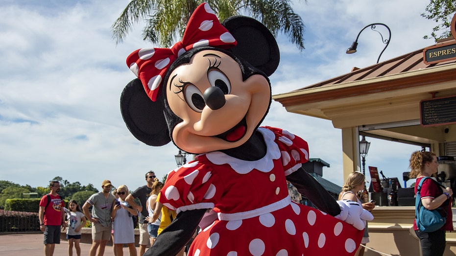 Minnie Mouse at Disney World