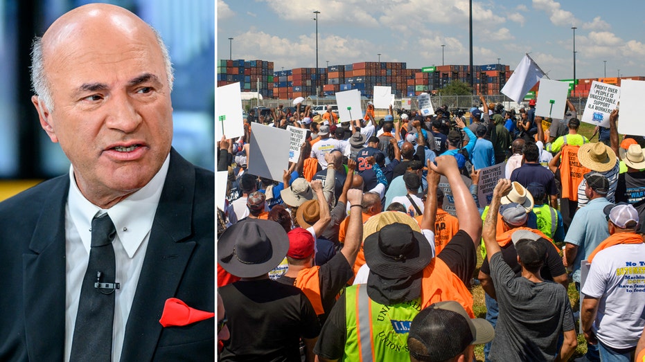 Kevin O'Leary aborda los 'problemas' con los puertos de EE. UU. y las cuestiones de automatización sindical