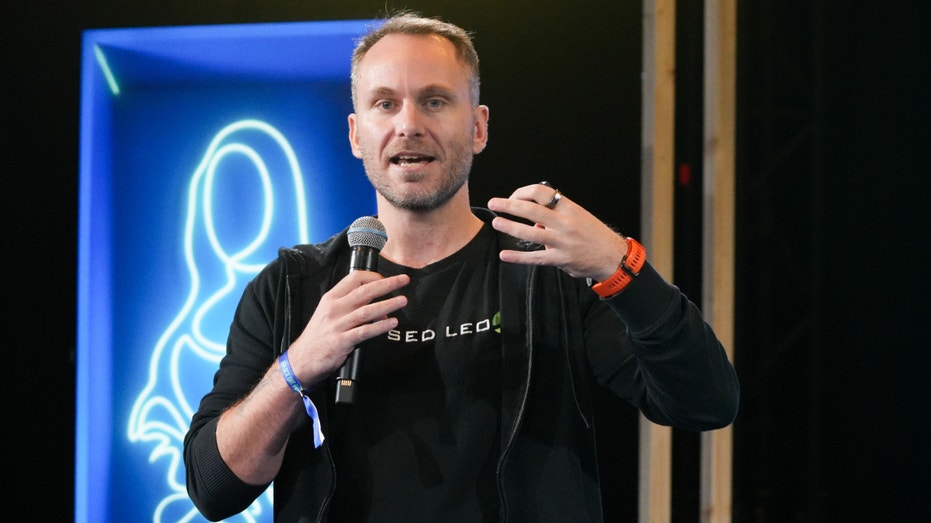 Tether Holdings CEO Paolo Ardoino at the Paris Blockchain Week summit in Paris, France, on April 9, 2024.