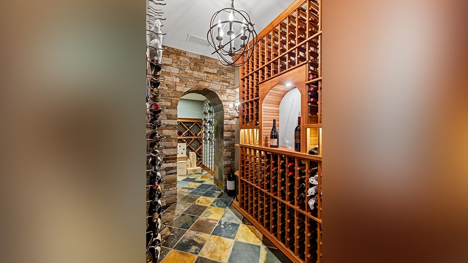 A wine cellar