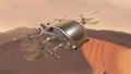 Caption: Artist&rsquo;s concept of Dragonfly soaring over the dunes of Saturn&rsquo;s moon Titan. - Fox News