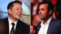Vivek Ramaswamy and Elon Musk. - Fox News