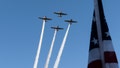 ORANGE, CA - November 09: The Condor Squadron does a flyover at the Field of Valor opening ceremony in Orange, CA on Saturday, November 9, 2024. (Photo by Paul Bersebach/MediaNews Group/Orange County Register via Getty Images) - Fox News