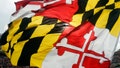 A Maryland flag on display before the game between the Maryland Terrapins and the Northwestern Wildcats on Oct. 14, 2017 in College Park, Md. - Fox News