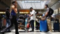 Travelers gather with their luggage in the international terminal at Los Angeles International Airport (LAX) on June 25, 2024 in Los Angeles, California. - Fox News