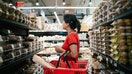 NEW YORK, NY, SEPTEMBER 15: Woman shopping for groceries in Brooklyn, NY, on September 15, 2023. By 2030, women are set to control an estimated $30 trillion as baby boomer women inherit wealth from spouses who pass earlier, and as Gen Z women demand equal pay and fair compensation. (Photo by Paola Chapdelaine for The Washington Post via Getty Images)