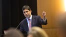 Kevin Warsh, former governor of the U.S. Federal Reserve, speaks during the American Economic Association (AEA) annual conference in Chicago, Illinois, U.S., on Friday, Jan. 6, 2017. Warsh said that more reform is needed at U.S. central bank than ever before. 