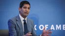 Kevin Warsh, former governor of the US Federal Reserve, during The Semafor World Economy Summit in Washington, DC, US, on Thursday, April 18, 2024. The International Monetary Fund inched up its expectations for global economic growth this year, citing strength in the US and some emerging markets, while warning the outlook remains cautious amid persistent inflation and geopolitical risks.