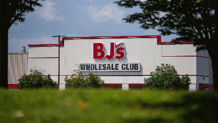 A BJ's Wholesale Club location in West Hartford, Connecticut, US, on Wednesday Aug. 14, 2024. BJ's Wholesale Club Holdings Inc. is scheduled to release earnings figures on August 22. Photographer: Joe Buglewicz/Bloomberg via Getty Images
