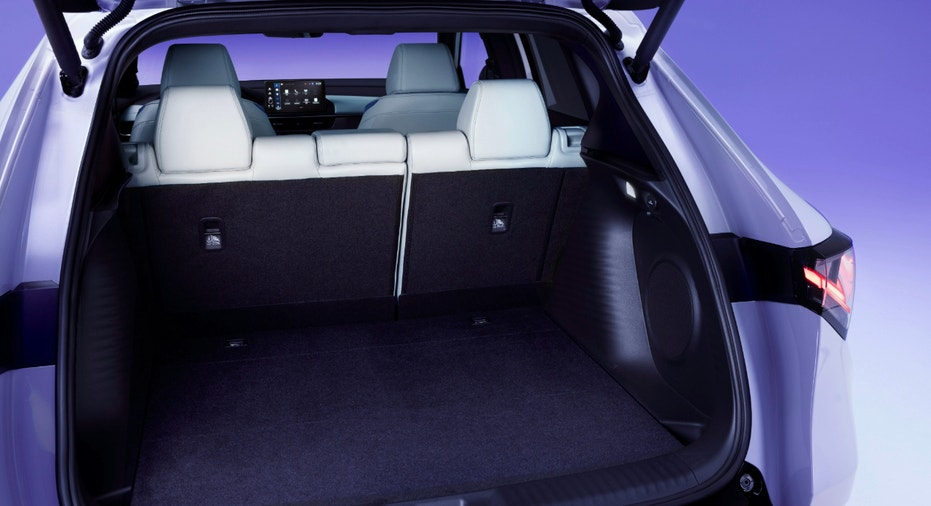 The cargo area of the 2025 Acura ADX equipped with the A-Spec with Advance Package trim.