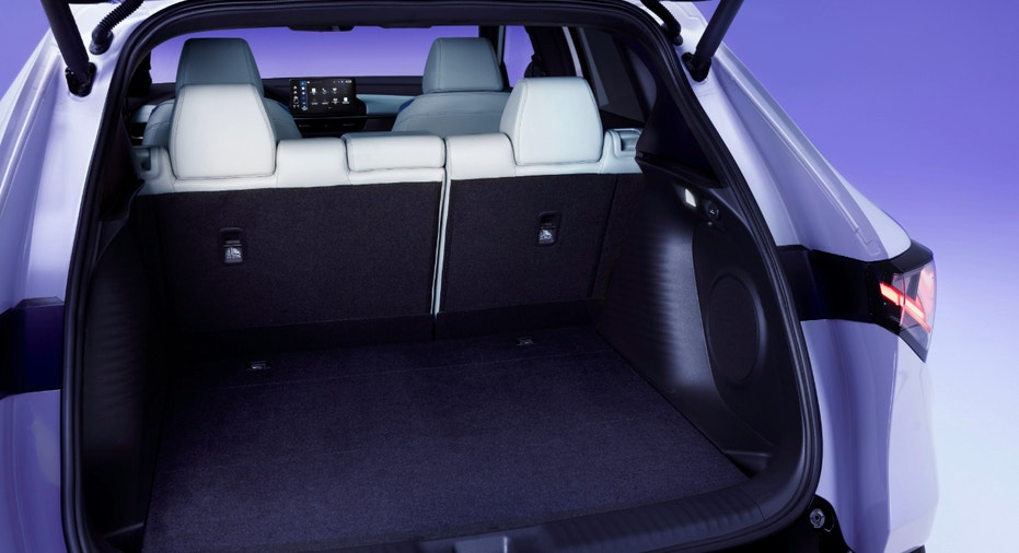 The cargo area of the 2025 Acura ADX equipped with the A-Spec with Advance Package trim.