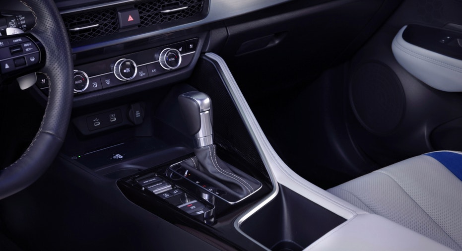 The inside of the 2025 Acura ADX equipped with the A-Spec with Advance Package trim.
