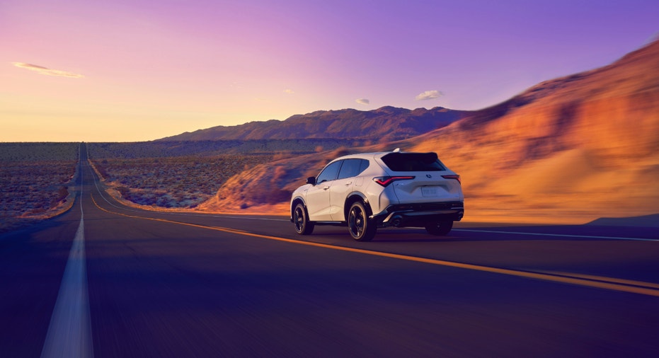 The 2025 Acura ADX equipped with the A-Spec with Advance Package trim.