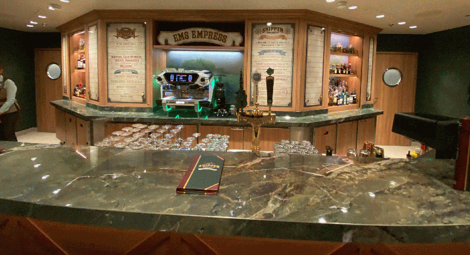 a view of Skipper Society on the Treasure