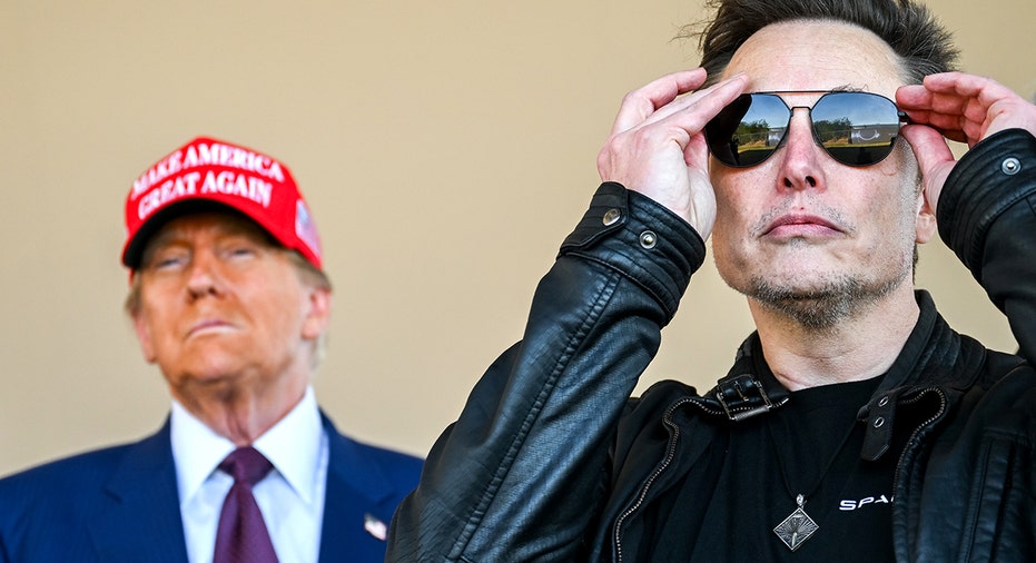 Donald Trump and Elon Musk