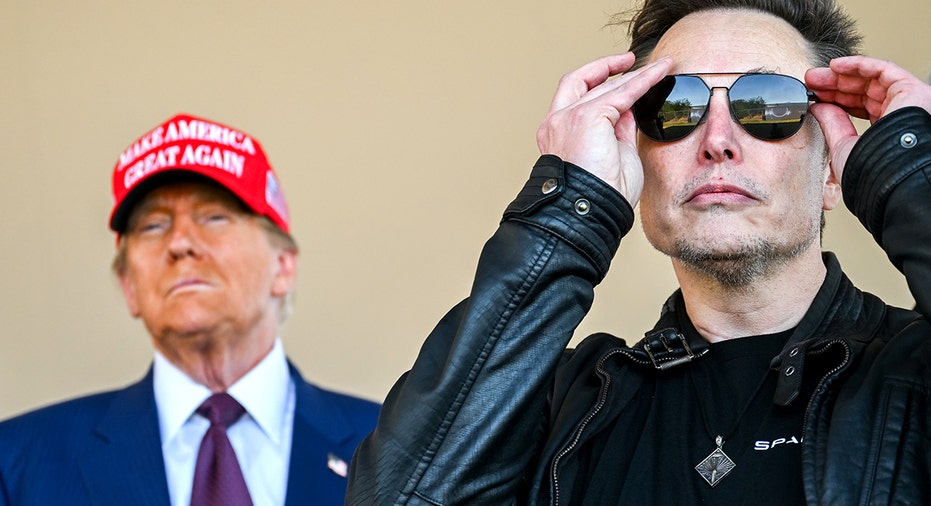 Donald Trump and Elon Musk