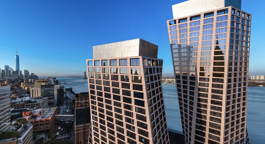 Skyline view of One High Line