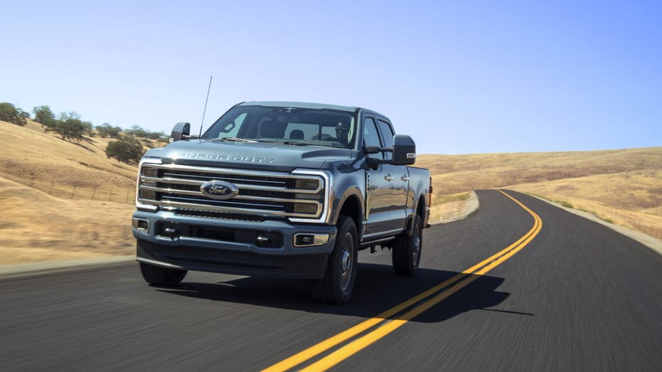 A 2023 Ford Super Duty F-350 Limited.