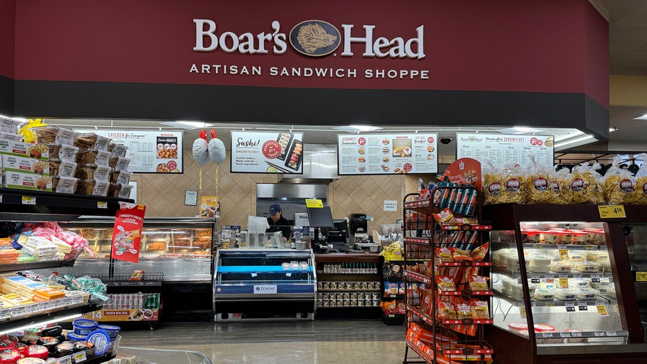 Boar's Head deli counter