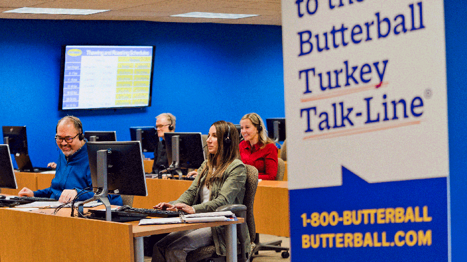 The Butterball Turkey Talk-Line went live Nov. 1