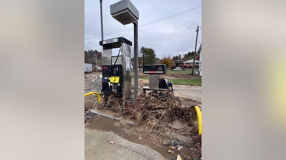 gas station