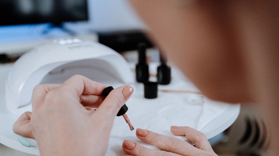 Gel manicure at home