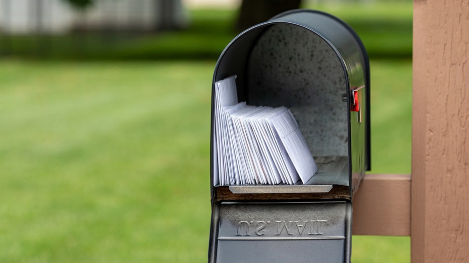 Letters in a mailbox