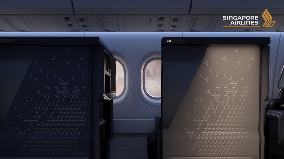 A look at its new design for business class seats on the A350-900 planes