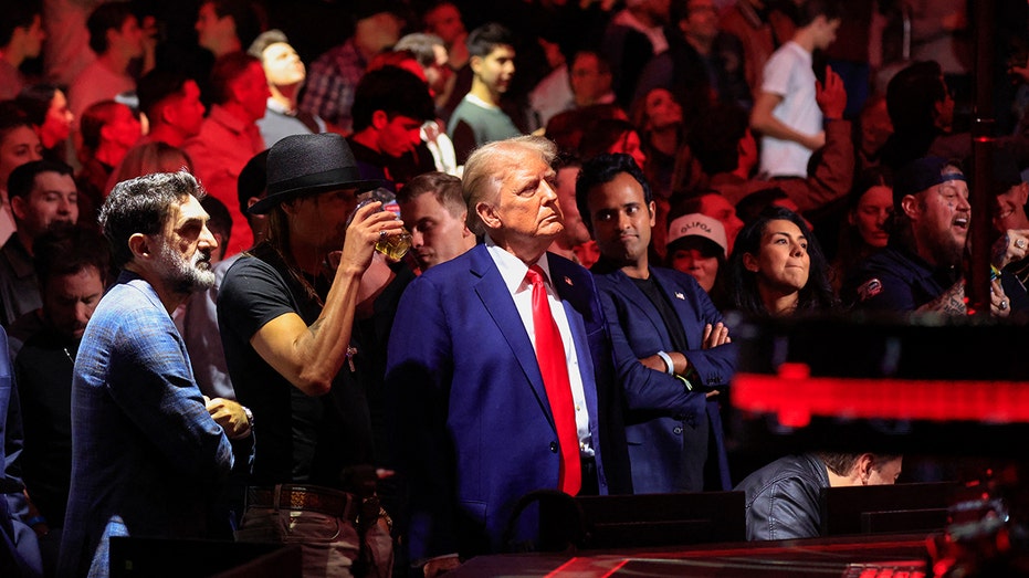 trump-at UFC fight