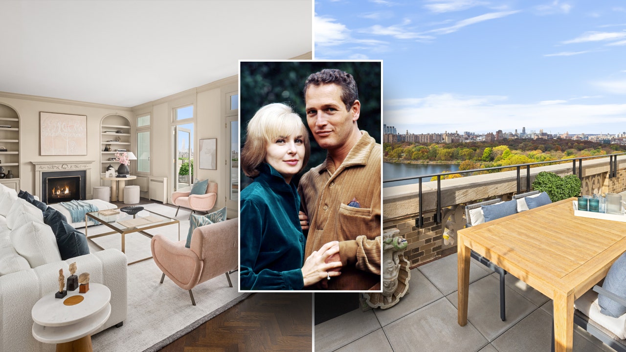 Step Inside Paul Newman & Joanne Woodward's $10M NYC Penthouse!