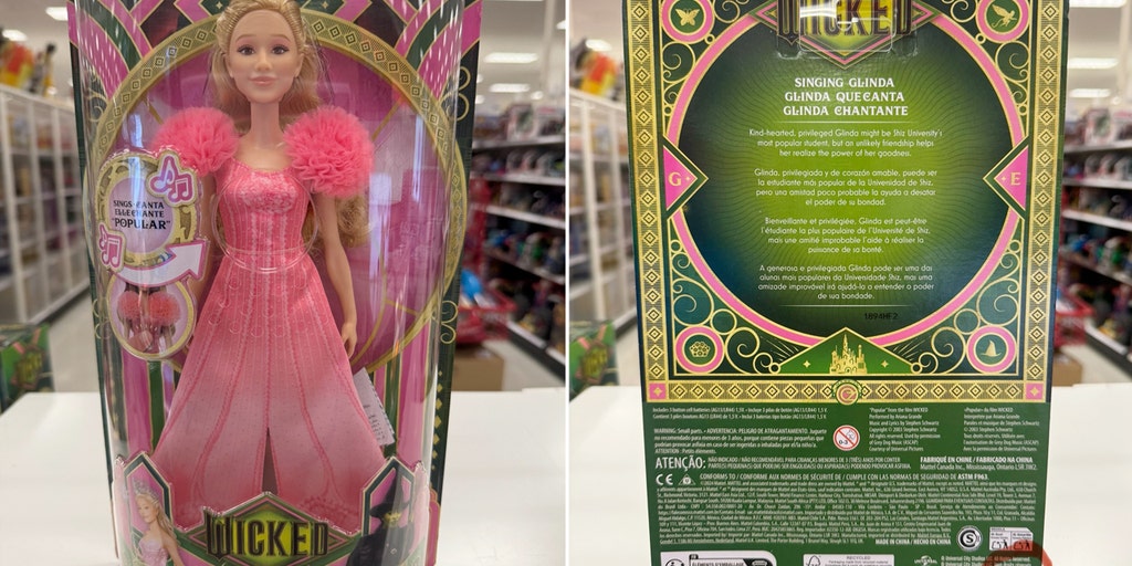 Mattel sued over 'Wicked' dolls packaging that included adult website link 
