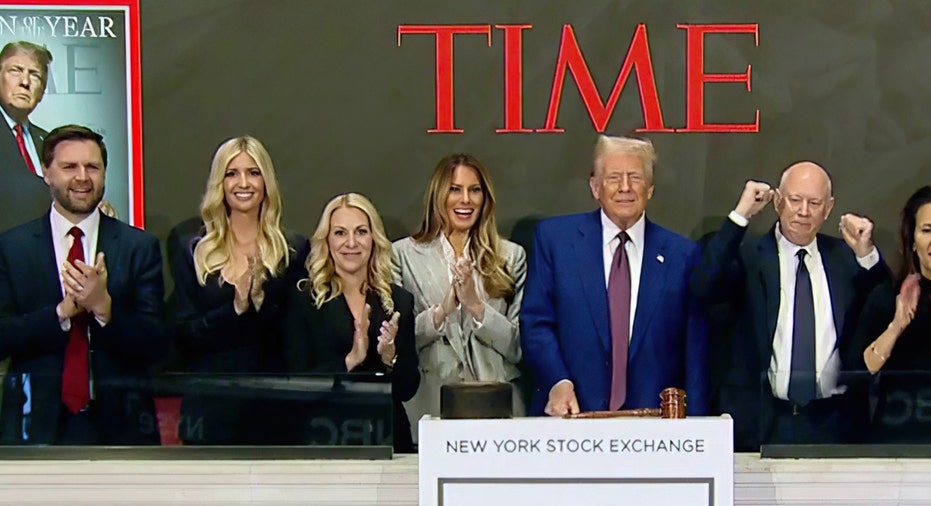 Trump rings NYSE opening bell