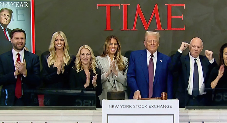 Trump rings NYSE opening bell