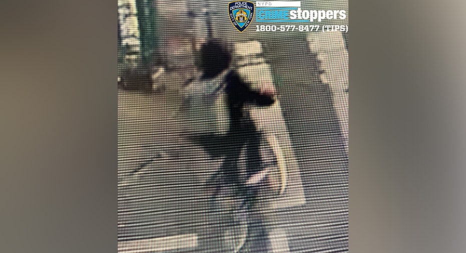 Surveillance footage released by the NYPD shows the alleged suspect wanted for the shooting death of UnitedHealth CEO Brian Thompson