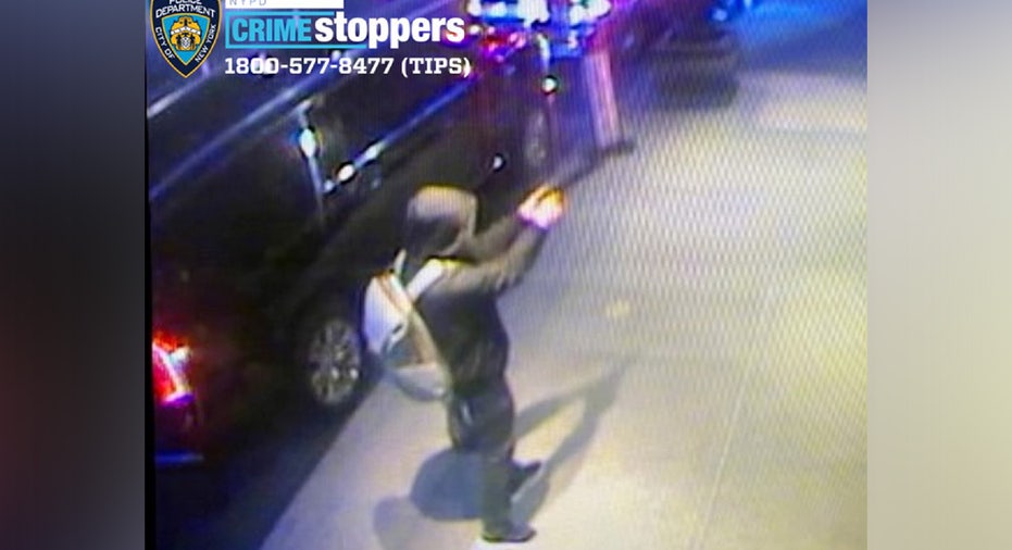 Surveillance footage released by the NYPD shows the alleged suspect wanted for the shooting death of UnitedHealth CEO Brian Thompson in Midtown Manhattan