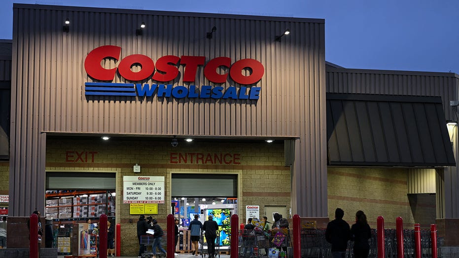 The Costco entrance