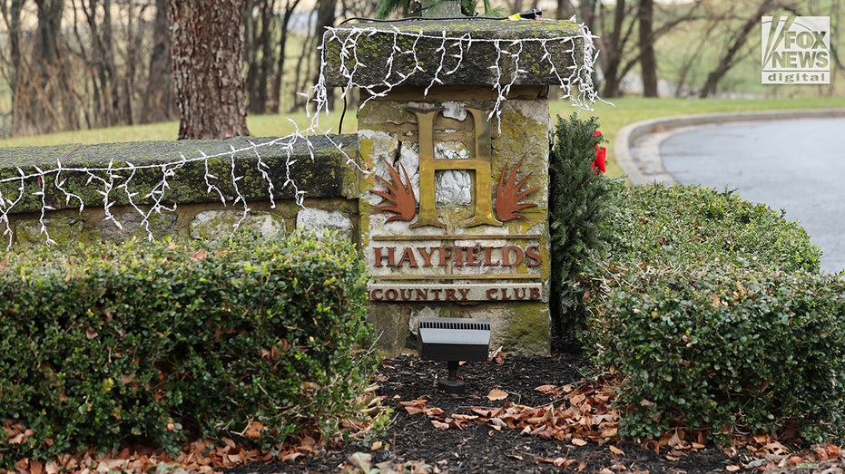 A general view of Hayfields Country Club in Cockeysville, Maryland