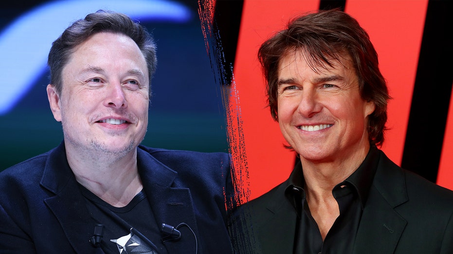 Elon Musk dan Tom Cruise